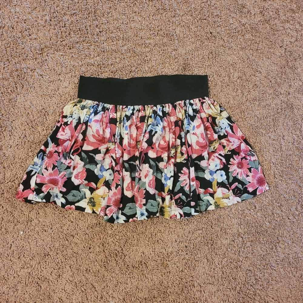 Floral Forever 21 Skirt